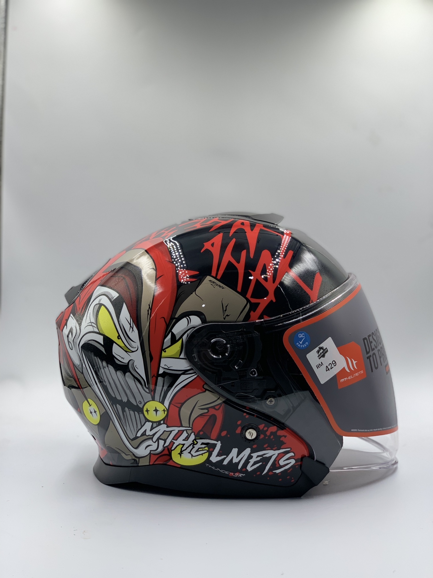 MT Helmet Thunder 3 SV Jet Madison B5 Gloss Red (ECE CERTIFIED)